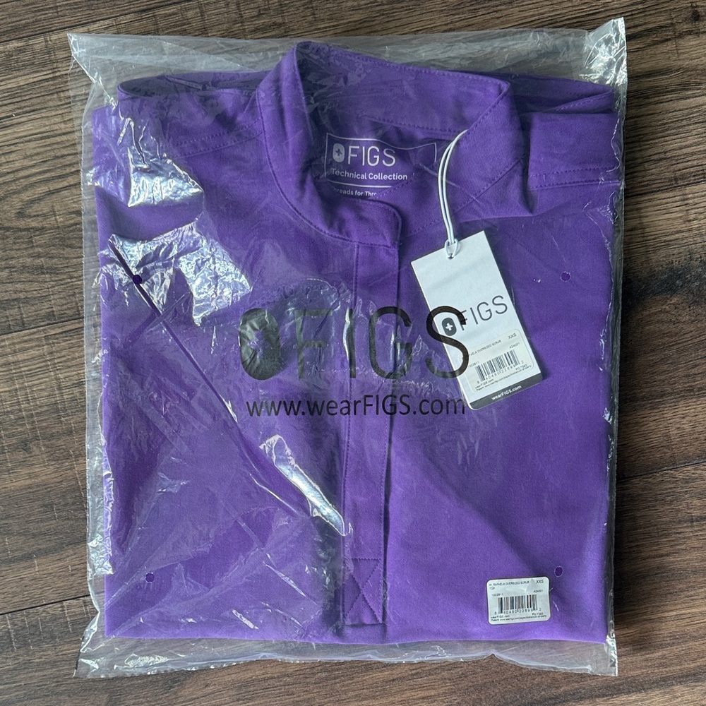 New with tags figs, rafaela digital grape XXS